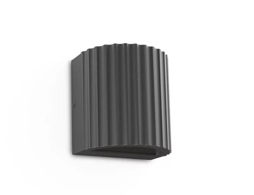 Applique murale extérieur - anthracite - 15,2x15,2x8cm - LED - 1x4,3W - 2700K - IP44 - golf