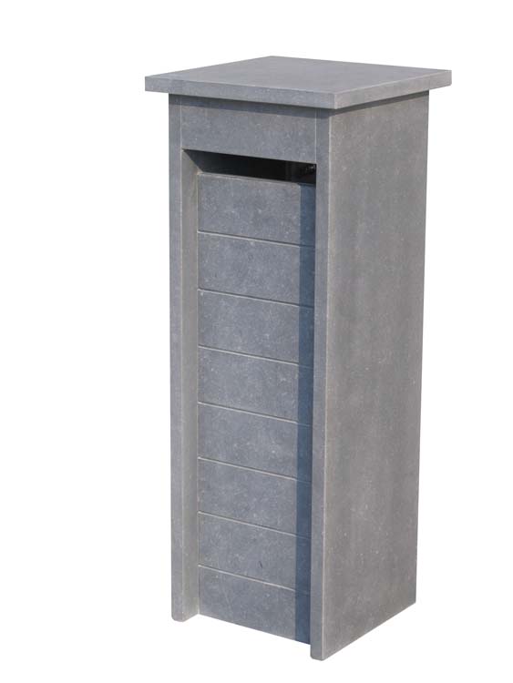 Boîte aux lettres PBB gris Fleron 34x34x103cm