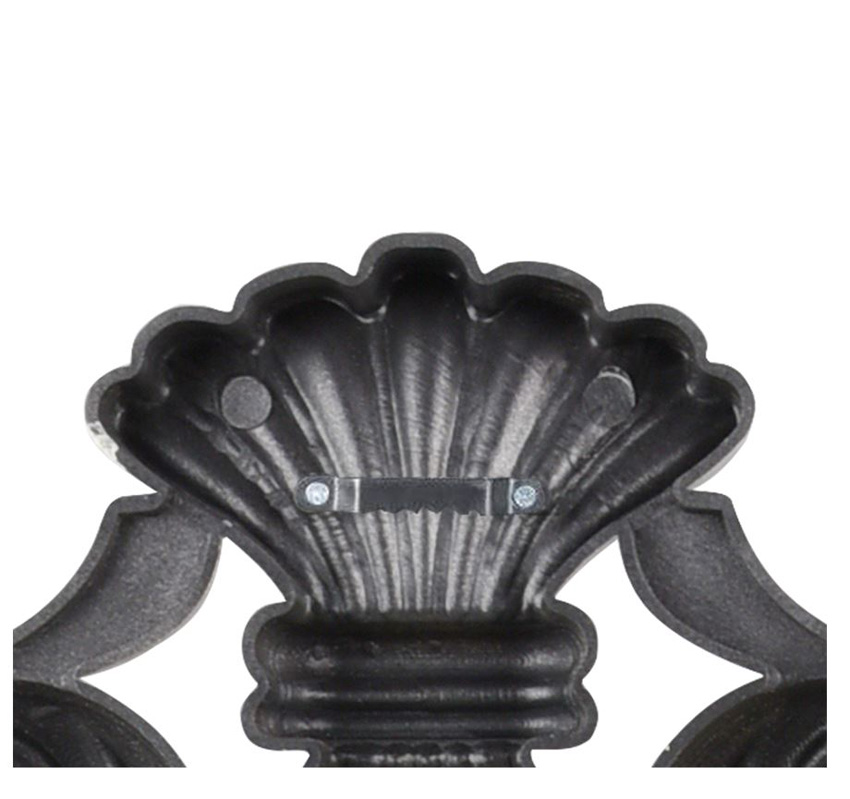 Spiegel rond barok goud 73x44,5cm
