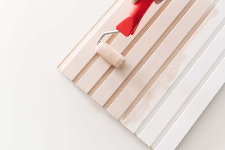 Decoratief wandpaneel Line Up 20x300x2770 wit-wit