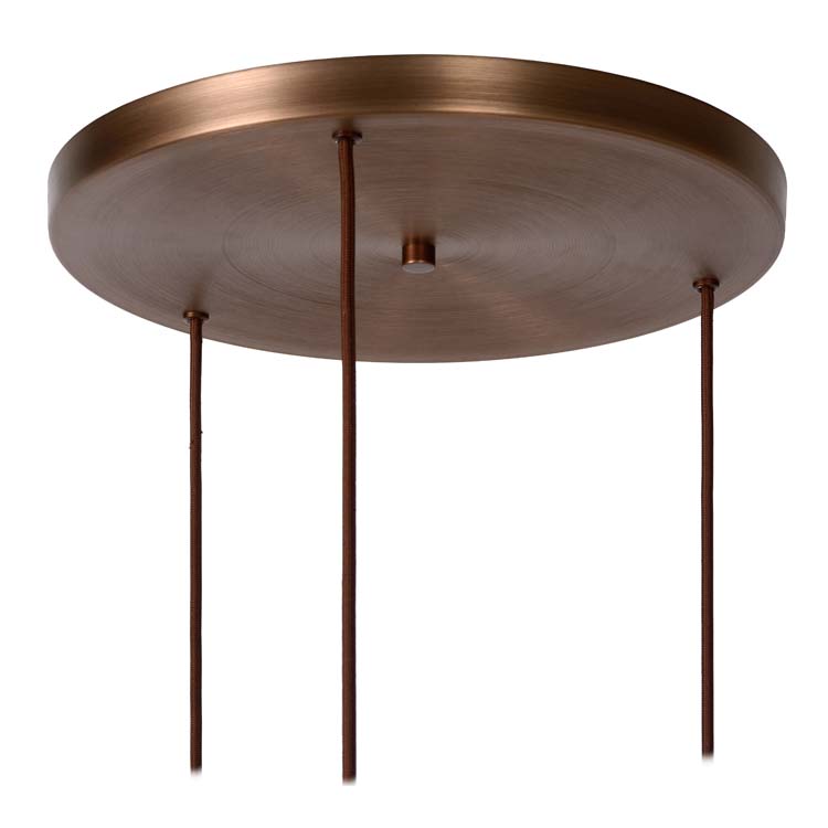 Hanglamp - 3xE27 - Amber