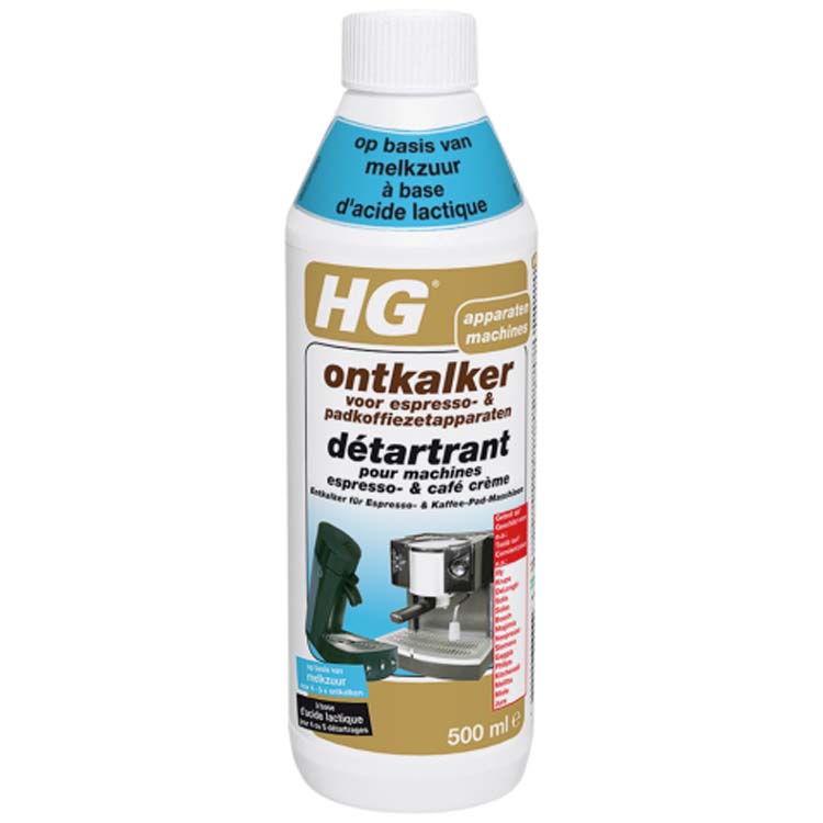 Détartrant machines espresso- & café crème (acide lactique) HG 500ml