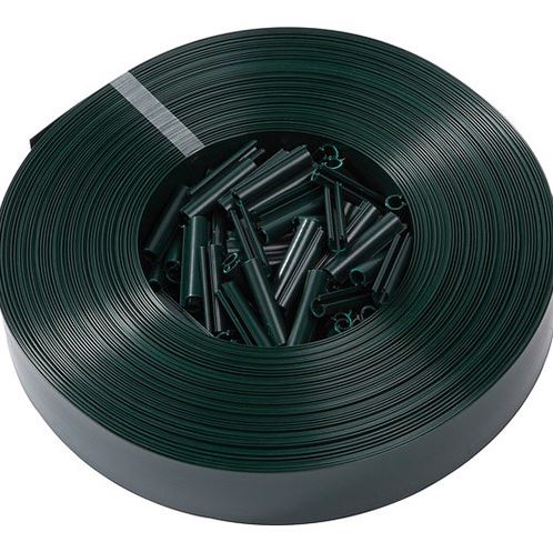 Bandes d'intimité en rouleau en PVC vert 6000cm