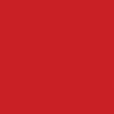 Wandtegel Uni mat rood 20x20cm