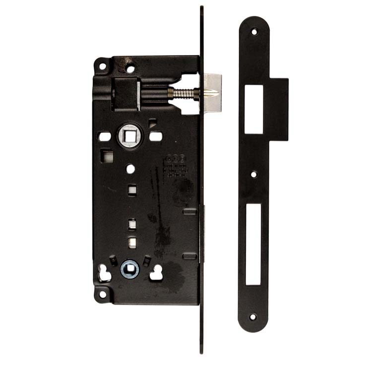 Slot AGB zwart WC 90mm