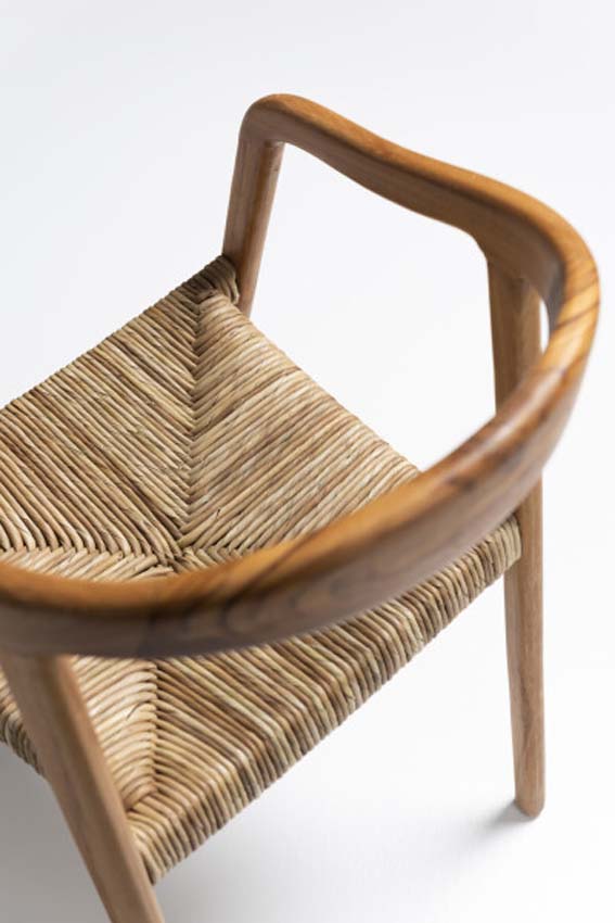 Stoel Maya teak bruin Stoel Maya teak bruin