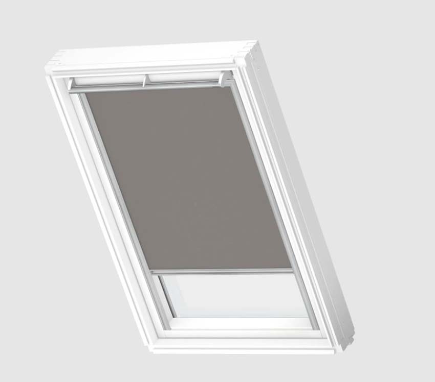 Rolgordijn Velux verduisterend handbediend grijs SK08 0705S