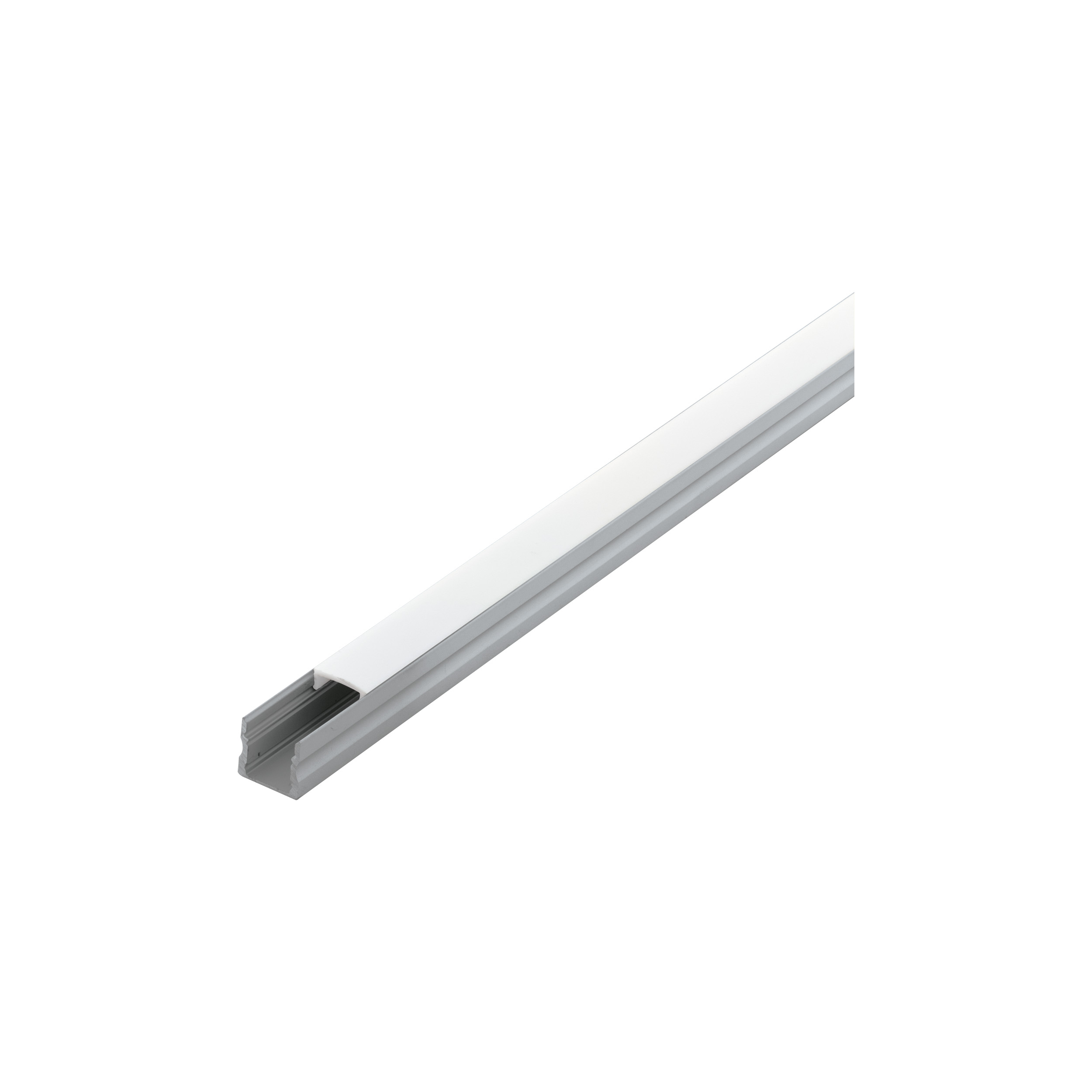 Alu Profiel voor LED Strip 16mm opaal 1m