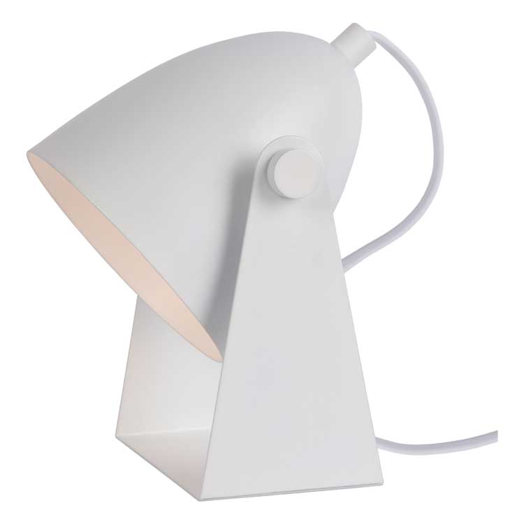 Lucide CHAGO - Lampe de table - E14 - Blanc