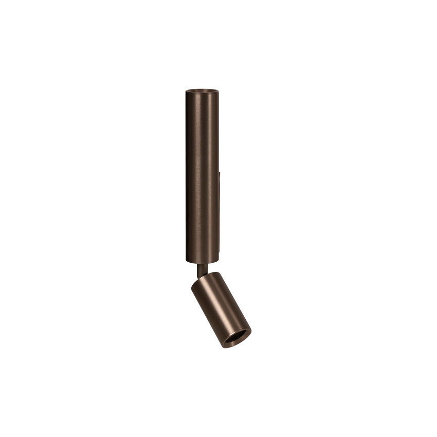 Lucide Essential Otimo - Wandspot/wandlamp - 2xGU10 (MR16) - Koffie