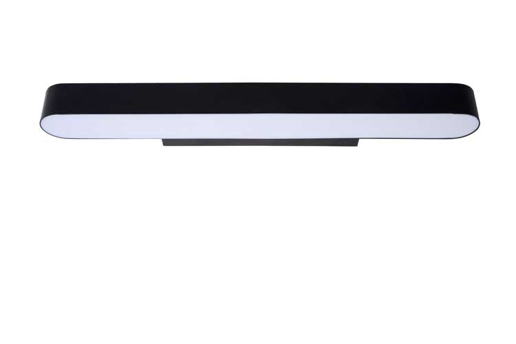 Lucide MADELON - Applique murale salle de bains - LED Dim. - 12W 2700K - IP44 - Noir
