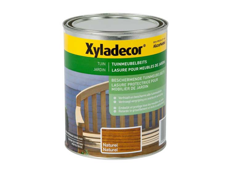 Xyladecor Meubles de jardin Stain - naturel - 1 litre