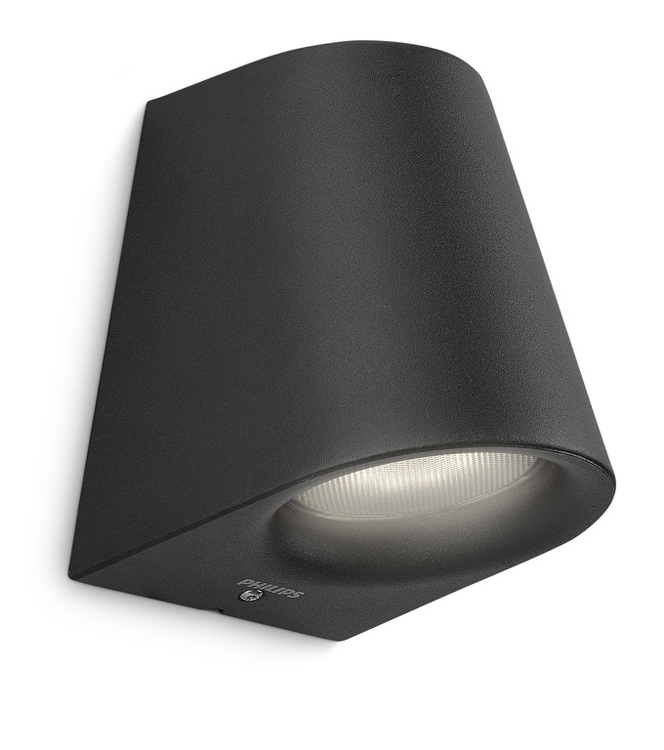 Wandlamp zwart incl LED lamp 3W 270 lumen