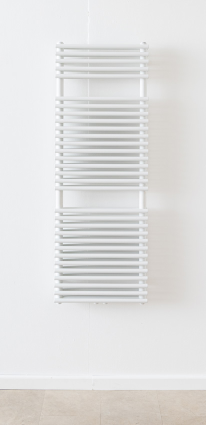 Radiateur sèche-serviettes Doby 140x50cm double blanc 1169W