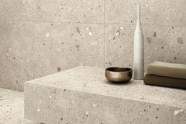 Vloer- en wandtegel Ego Sabbia beige 60x120cm