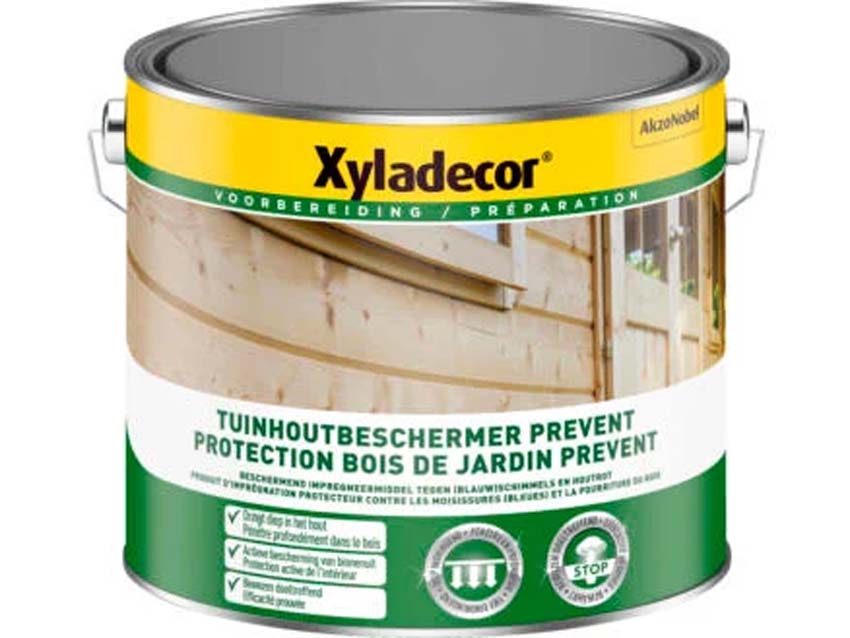 Houtbeits tuinhoutbeschermer Xyladecor Prevent 2,5L