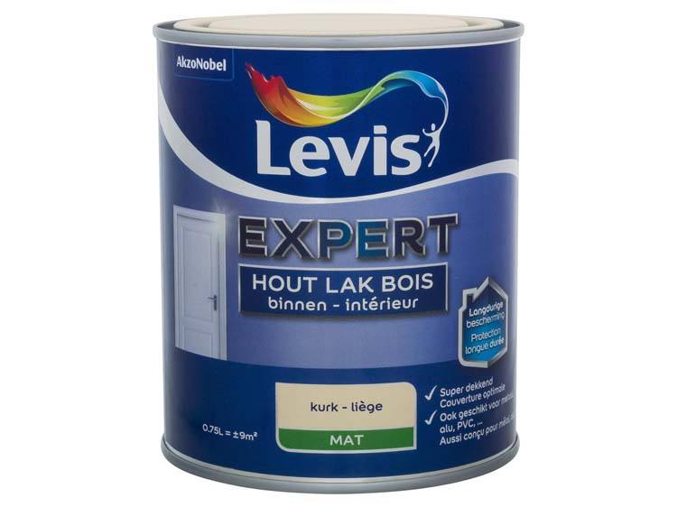 Levis Expert laque bois intérieur mat 0,75l liège