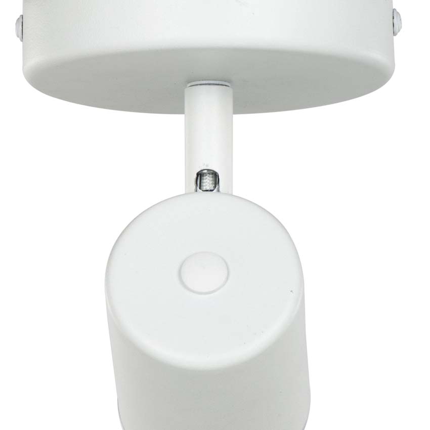 Spot en saillie - Blanc - Ø11xH11,5cm - Dimmable - GU10 - 1x5W