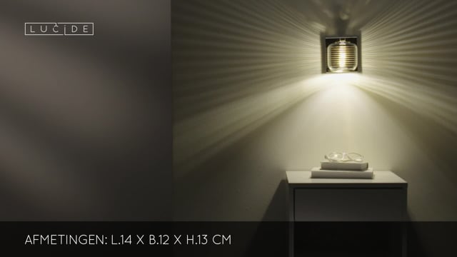 Lucide ERYN - Wandlamp - G9 - Chroom Lucide ERYN - Wandlamp - G9 - Chroom