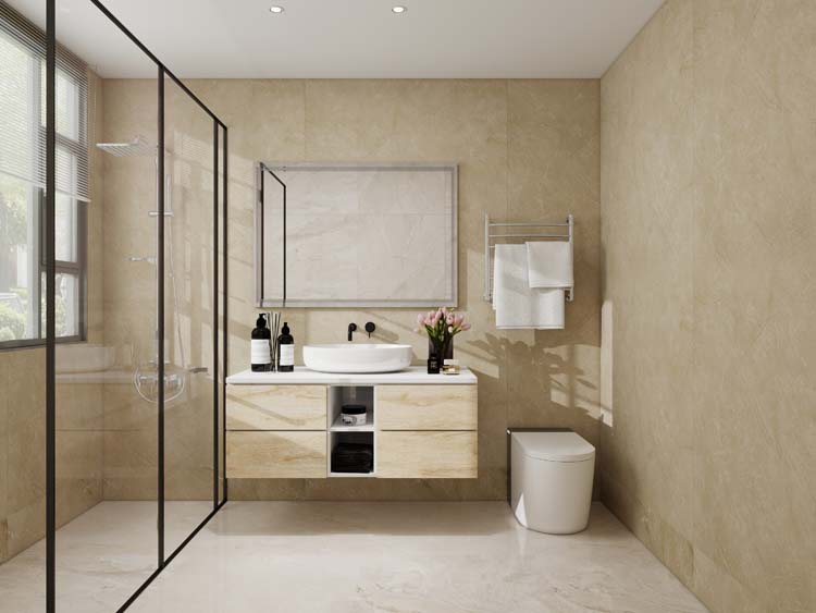 Wandpaneel Italia SPC beige 90x260x0,4cm