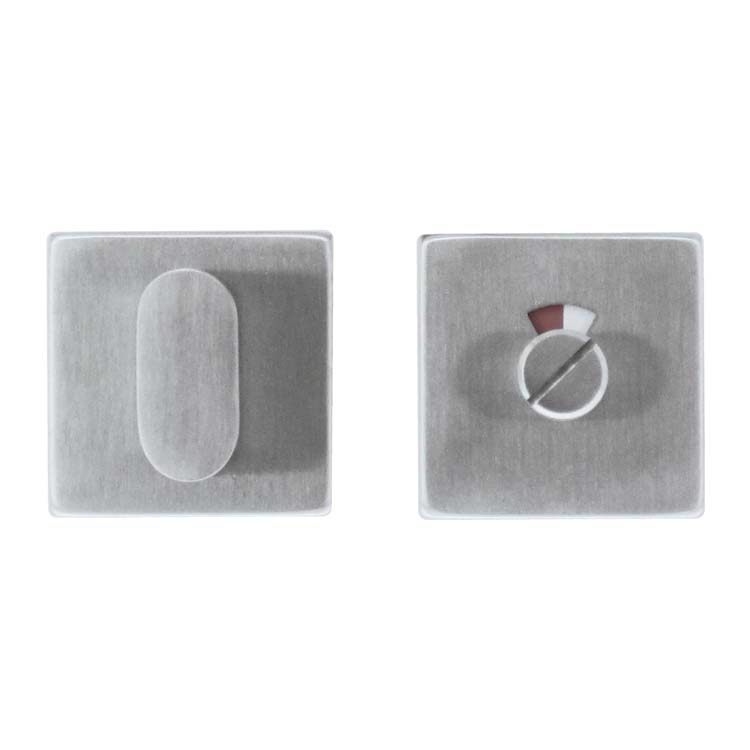 Quincaillerie toilette pro carré plat inox plus