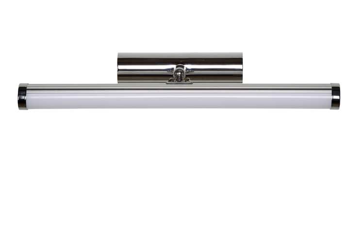 Lucide BELPA-LED - Spiegellamp Badkamer - LED - 1x11W 4000K - IP44 - Chroom