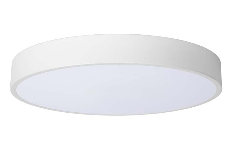 Lucide UNAR - Plafonnier - Ø 39,5 cm - LED Dim. - 1x24W 2700K - 3 StepDim - Blanc