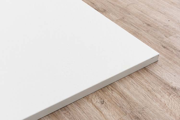 Douchebak Moby SMC mat wit leisteenlook 140x90cm