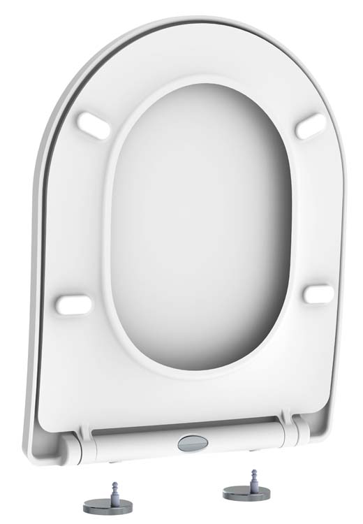 Wc-bril Allibert Ades soft-close wit Wc-bril Allibert Ades soft-close wit
