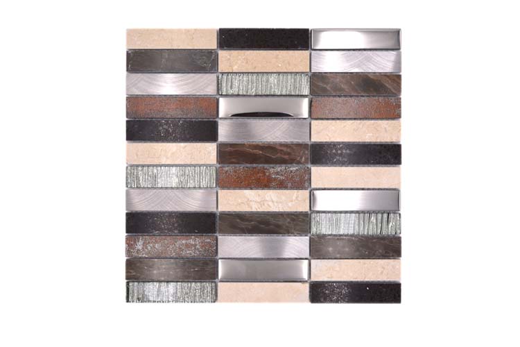 Mozaïek Mix Random Night mat 29,8x29,8cm