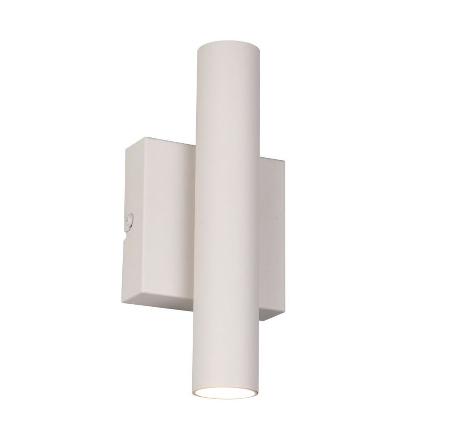 Applique murale - blanc - 10x6,5x22cm - dimmable - 2xGU10 max. 5W