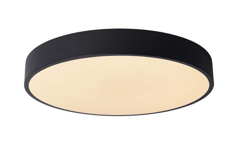 Plafondlamp - zwart - Ø39,5cm - LED - 24W - 2700K - 3 StepDim