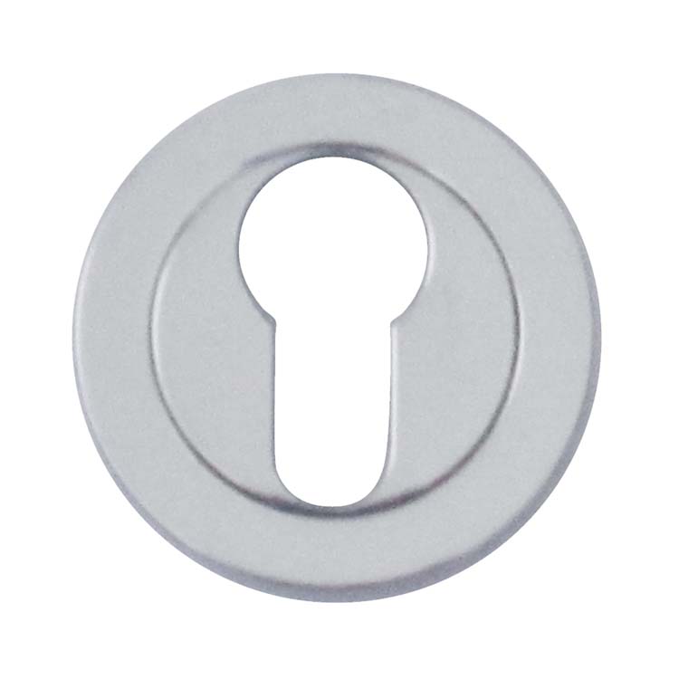 Plaque cylindre pro rond rosace tournante chrome