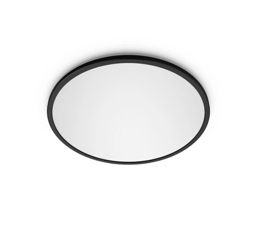 Plafonnier - noir - Ø54,1cm - dimmable - LED - 1x32W - 2200/6500K