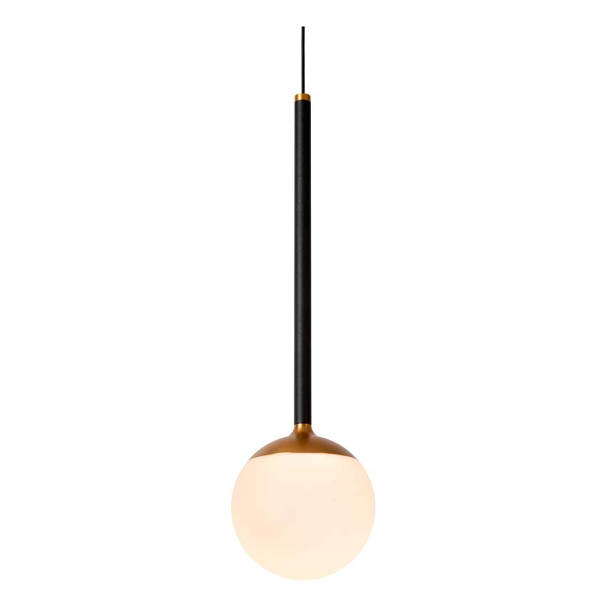 Lucide CALINA - Suspension - Ø 9,9 cm - LED Dim. - 1x9W 2700K - Noir
