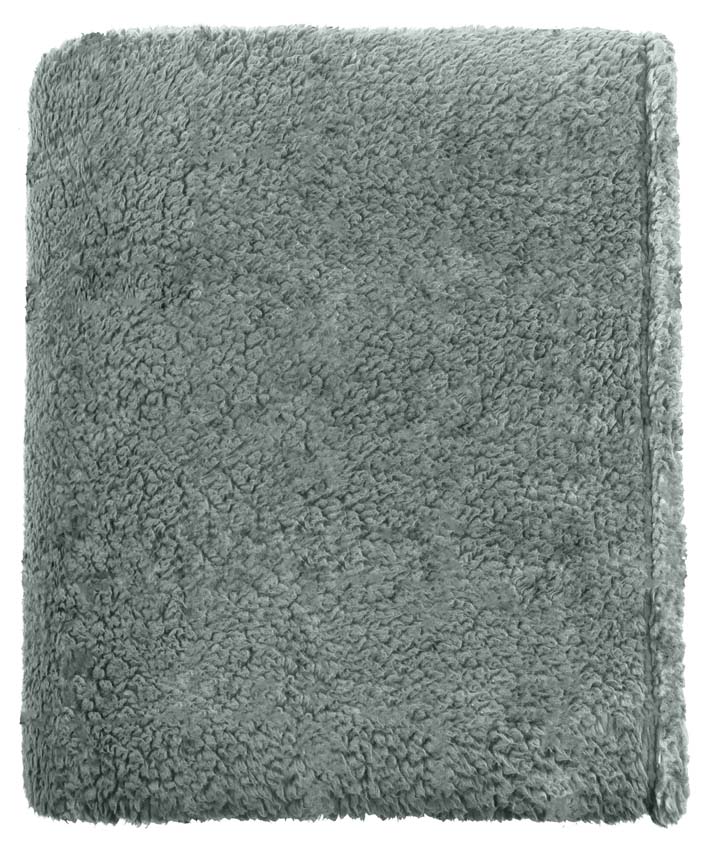 Plaid Teddy blauw 150x200cm