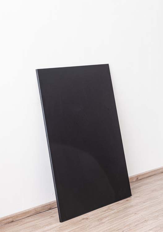Keukenkast Plenti achterwand eiland 120cm zwart-houtlook