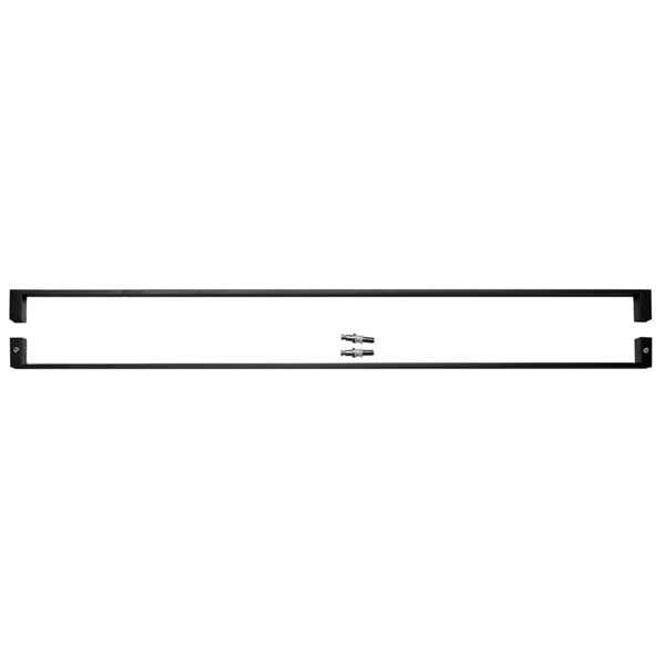 Tirant pour porte en verre cosmic noir 1000 mm