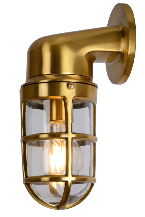 DUDLEY Applique Down extérieur IP44 E27/60W Or M