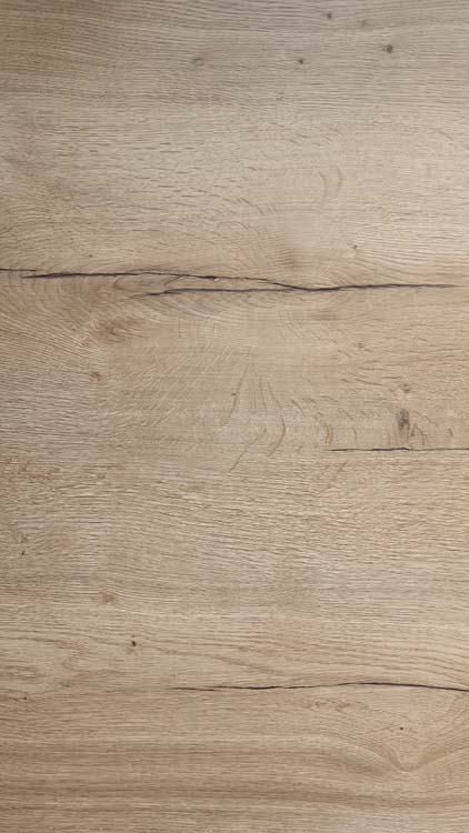 Bloc-porte tubulaire Nature wood horiz. + ébrasement noir 78cm