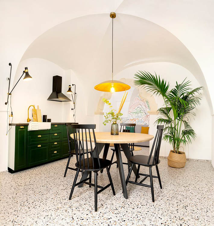 Vloer- en wandtegel Bianco terrazzo 20x20cm