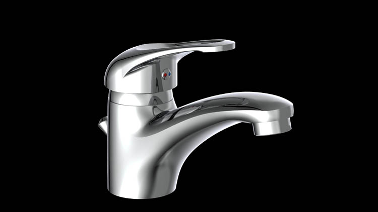 Robinet de lavabo Carlo 12,10cm chrome Robinet de lavabo Carlo 12,10cm chrome