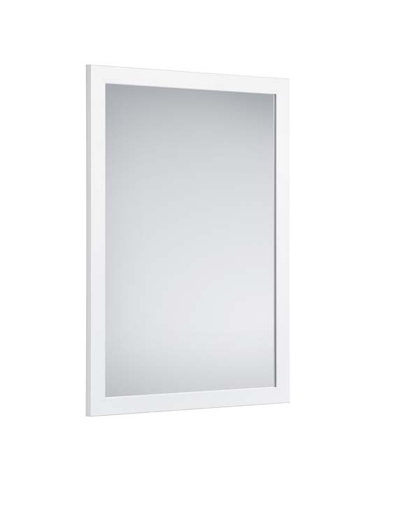Miroir MDF blanc 48x68 cm
