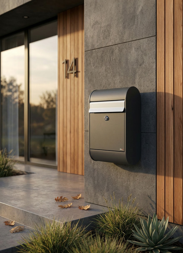 Boîte aux lettres Arya anthracite