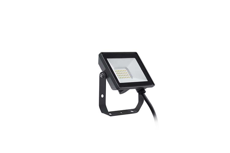 Projecteur led IP65 noir 900 lumen 3000K
