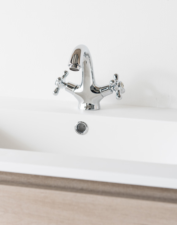 Wastafelkraan Mina chroom