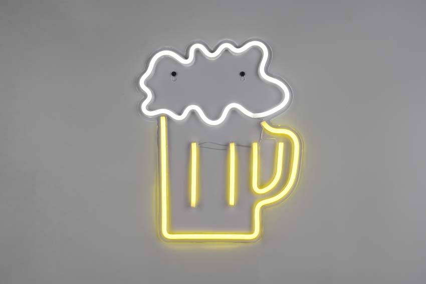 Applique murale - Bière - 29,5x1x36cm - LED - 1x5W