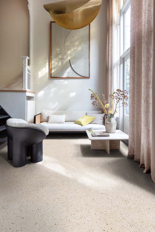 Vinyle Floorify Piccolo - Grand carrelage - 600 x 900 x 4.5 mm