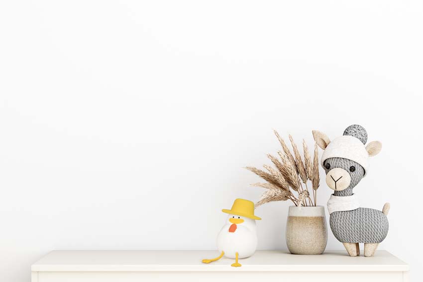 Tafellamp Eend - Wit - 16x10x11,5cm - Dimbaar - LED - 1x0,4W - RGB 3000K - met batterij en timer