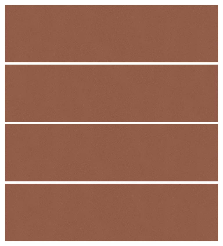 Carrelage mural Pulsa terracotta 7x25cm